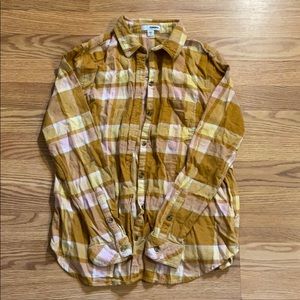 Yellow Women’s Flannel